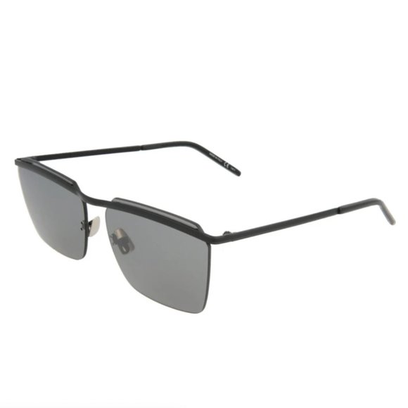 Saint Laurent Men's Black Metal Sunglasses! - Picture 1 of 3